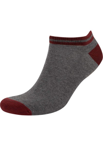Erkek 5'li Pamuklu Patik Çorap C6771AXNS
