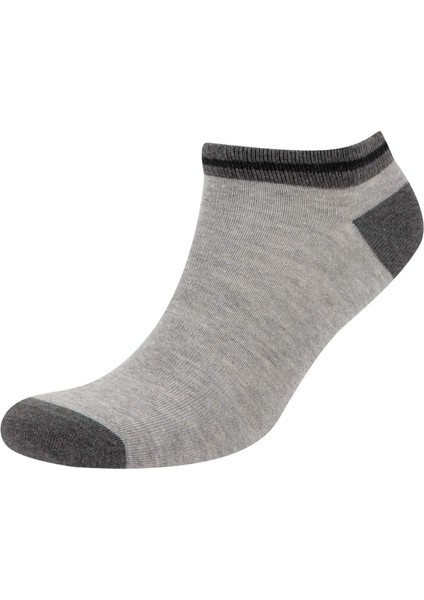 Erkek 5'li Pamuklu Patik Çorap C6771AXNS