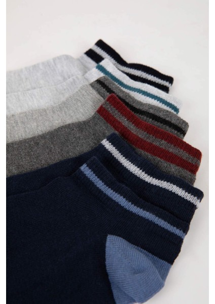 Erkek 5'li Pamuklu Patik Çorap C6771AXNS