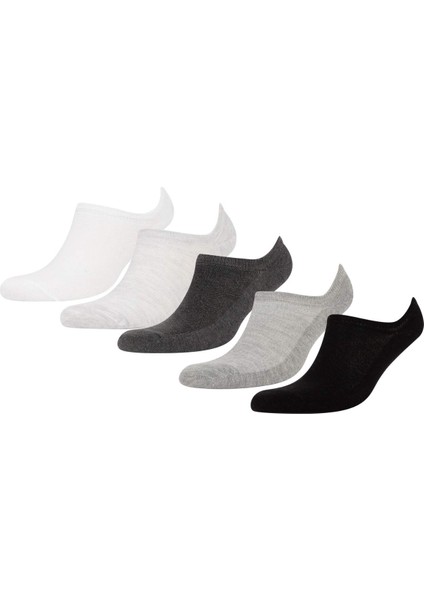 Erkek 5'li Pamuklu Sneaker Çorap C6796AXNS