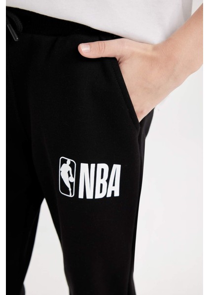 Erkek Çocuk NBA Current Teams Beli Paçası Lastikli Cepli Jogger Eşofman Altı D3130A824AU