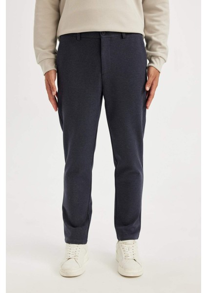 Kumaş Pantolon Tailored Regular Fit Normal Kesim Basic Düz Cepli Düz Paça D3707AX24AU