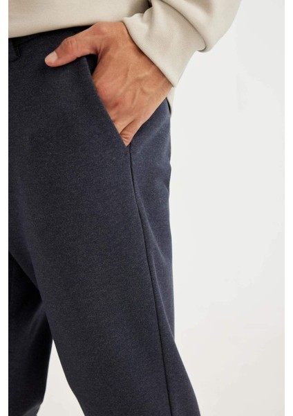 Kumaş Pantolon Tailored Regular Fit Normal Kesim Basic Düz Cepli Düz Paça D3707AX24AU