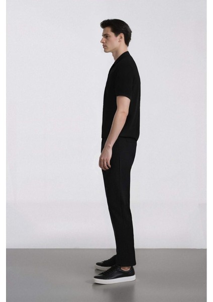 Kumaş Pantolon Tailored Regular Fit Basic Düz Cepli Düz Paça D3707AX24AU