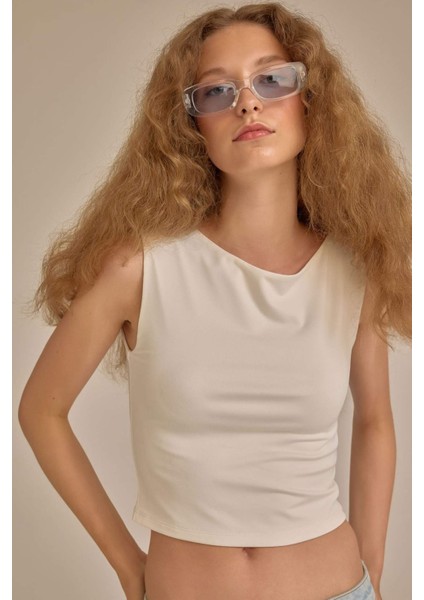 Fitted Kısa Kollu Tişört D3470AX24HS