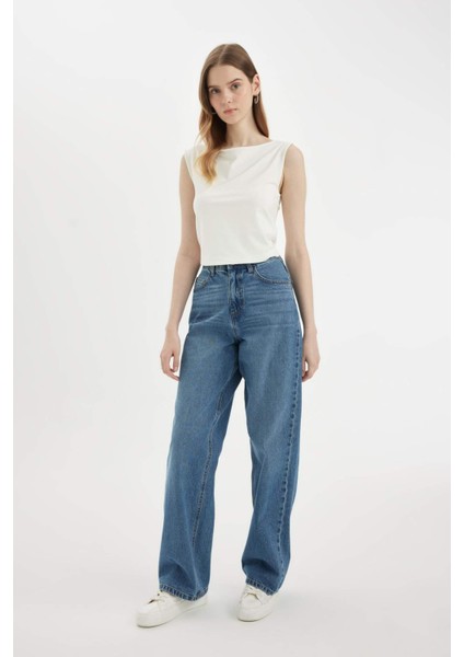 Fitted Kısa Kollu Tişört D3470AX24HS