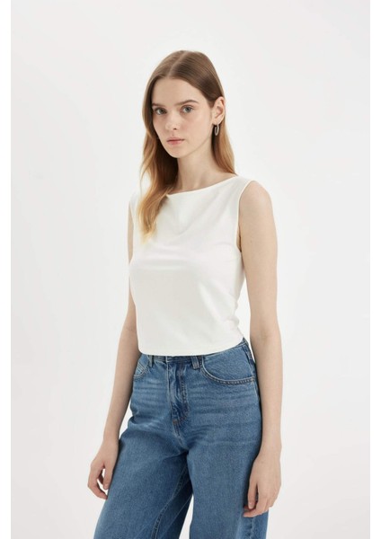 Fitted Kısa Kollu Tişört D3470AX24HS