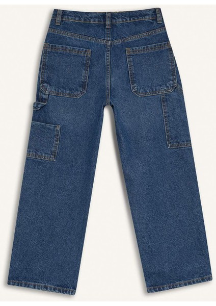Erkek Çocuk Wide Leg Jean Pantolon D3598A825SP