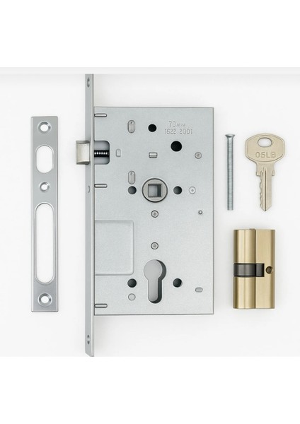 Silindirli Barelli Çelik Kapı Kilidi Alt fırsatları