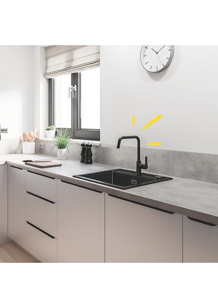 Start Quickfix Eviye Bataryası | 150° Dönüş Açısı | Mat Siyah | 304702430 fırsatları