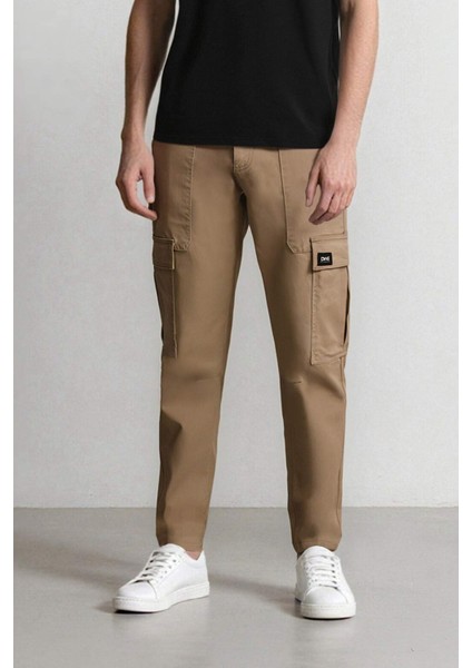 Yazlık Kargo Cepli Düz Paça Pantolon B4142AX24AU