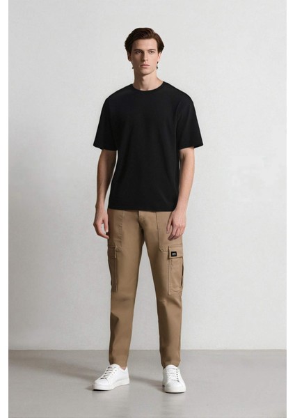 Yazlık Kargo Cepli Düz Paça Pantolon B4142AX24AU