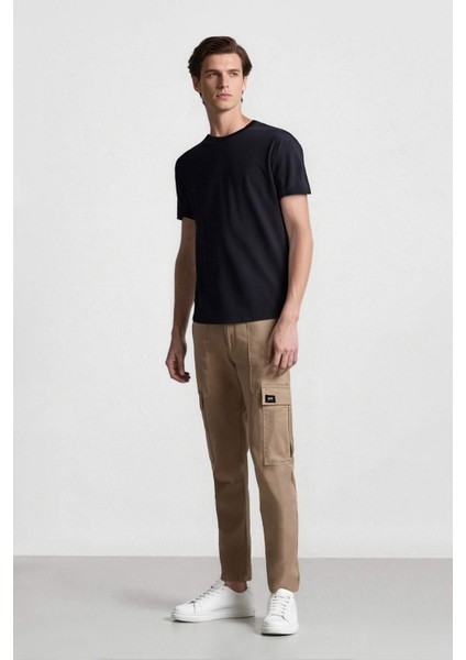 Yazlık Kargo Cepli Düz Paça Pantolon B4142AX24AU