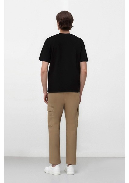 Yazlık Kargo Cepli Düz Paça Pantolon B4142AX24AU