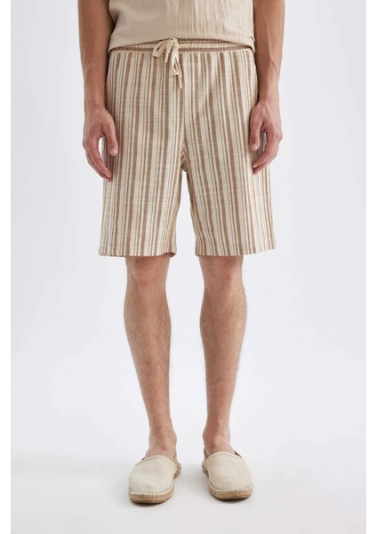 Regular Fit Bermuda Şort