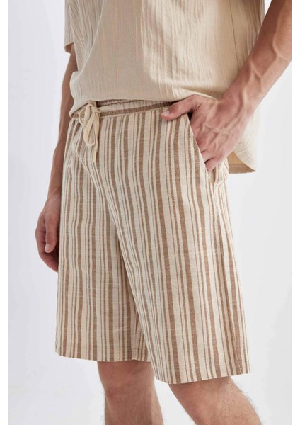 Regular Fit Bermuda Şort