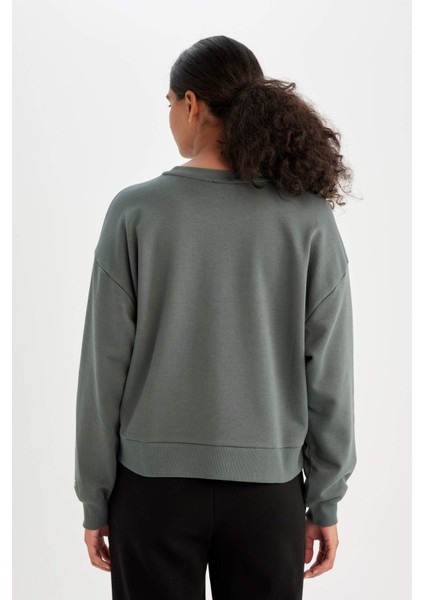 NBA Chicago Bulls Bisiklet Yaka Sweatshirt C8247AX24AU