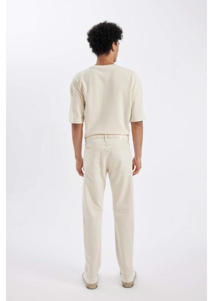 Slim Tapered Fit Dar Kalıp Normal Bel Daralan Paça Jean Pantolon C9743AX24AU