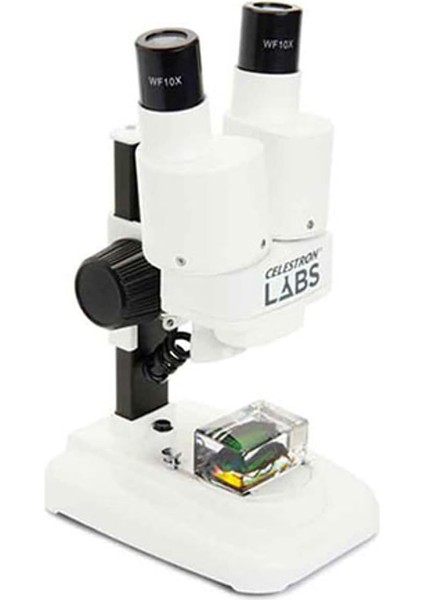 Celestron Labs - Binoküler Stereo Mikroskop - 20X Büyütme - Üst LED Aydınlatması - 2 Numun fiyatları