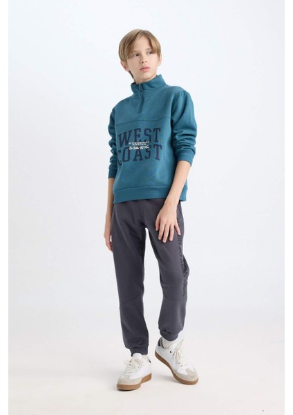 Erkek Çocuk Beli Paçası Lastikli Eşofman Altı D3008A824WN