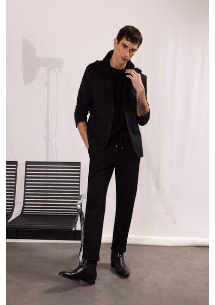 Jogger Duble Paça Yazlık Kumaş Pantolon Y2651AZ24AU