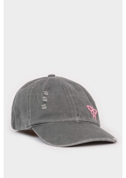 Kız Çocuk Nakışlı Cap Şapka C0585A825SM