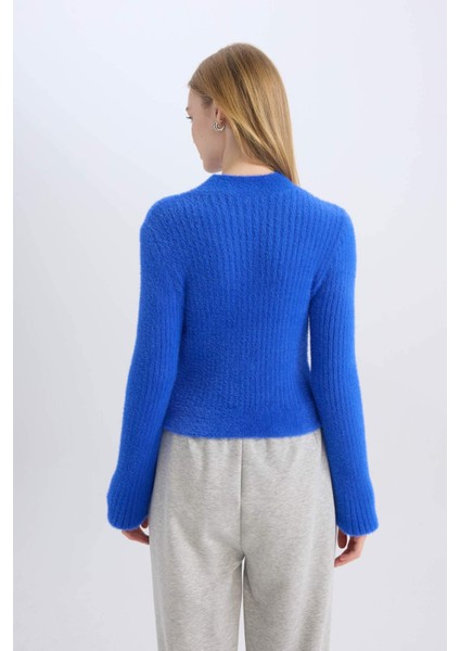 Coool Regular Fit Yarım Balıkçı Yaka Triko Kazak A2013AX24CW