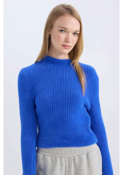 Coool Regular Fit Yarım Balıkçı Yaka Triko Kazak A2013AX24CW