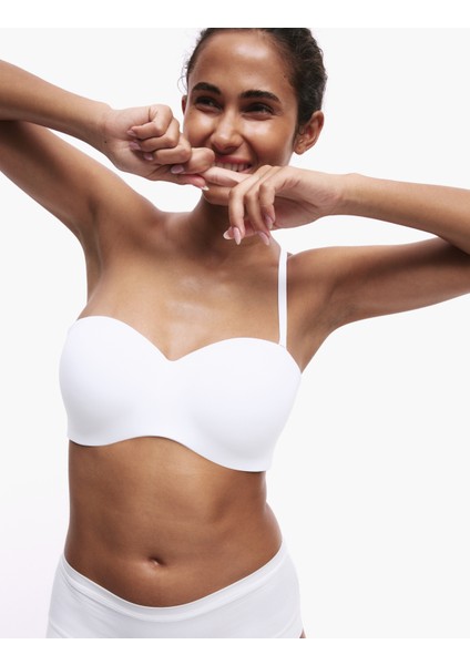 Balenli Straplez Sütyen