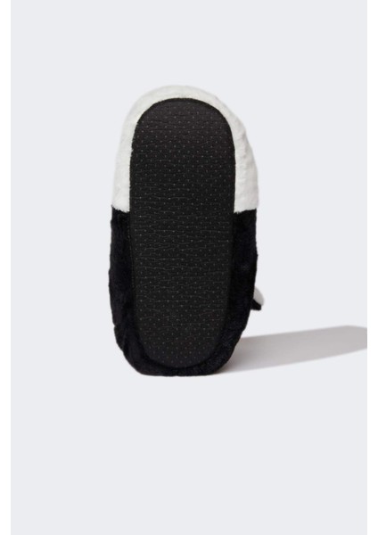 Erkek Köpek Temalı Düz Taban Panduf B0605AX24WN