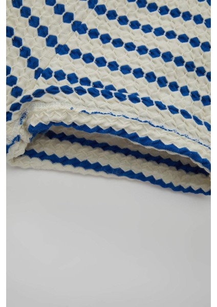 Kız Bebek Desenli Şort D5342A524SM