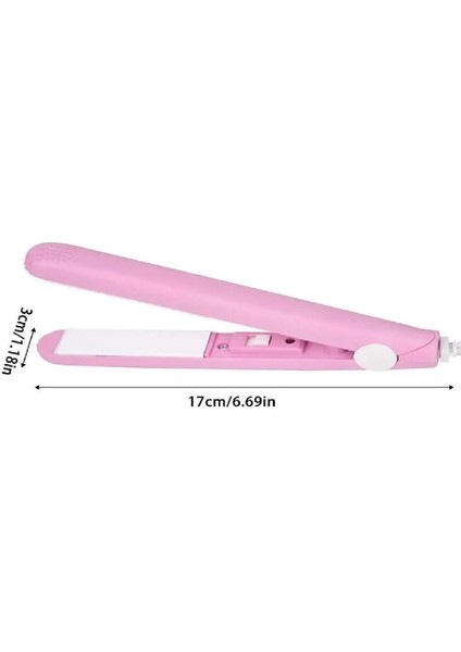 Seramik Uçlu Seyehat Boy Mini Hafif Tantada Taşınabilir Saç Düzleştirici Şekillendirici fırsatları