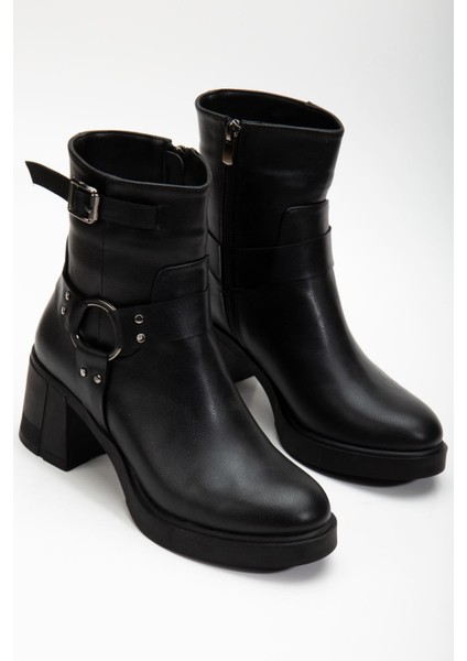 Hanna Topuklu Deri Bot Bej fırsatları