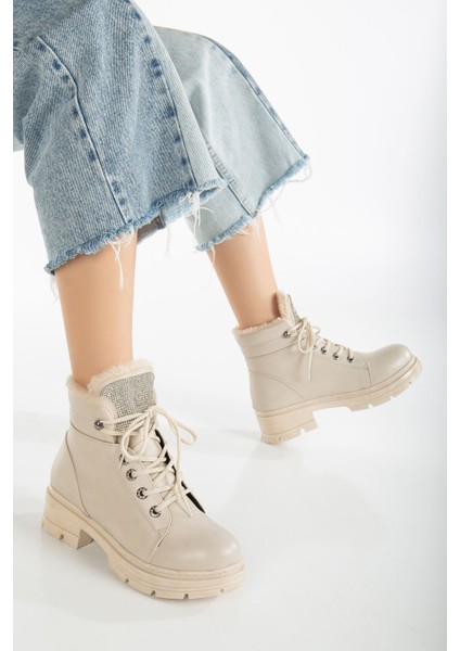 Mabel Taşlı Deri Bot Siyah fiyatları