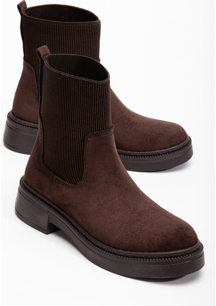 Aygen Lastikli Süet Bot