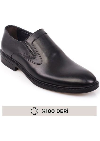 Hakiki Deri, Bağcıksız, Iç Dış Deri Erkek Ayakkabı