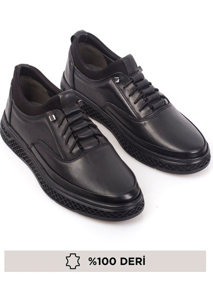 Hakiki Deri, Bağcıksız, Iç Dış Deri Erkek Ayakkabı