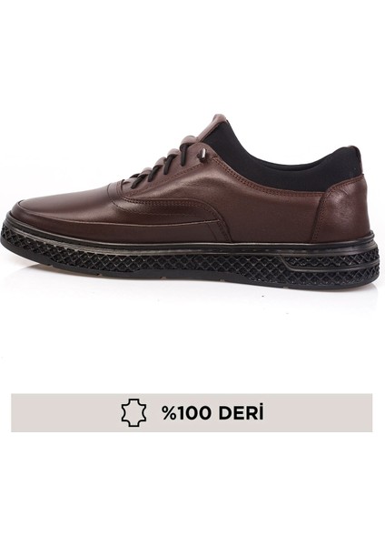 Hakiki Deri, Bağcıksız, Iç Dış Deri Erkek Ayakkabı