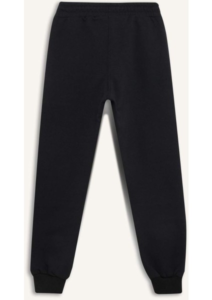 Erkek Çocuk Beli Paçası Lastikli Baskılı Eşofman Altı S1856A624WN