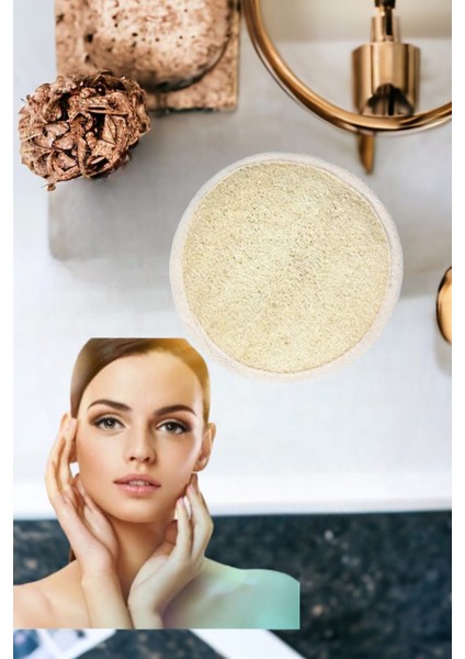 3'lü Set Kabak Lifli Keçi Sütü & Limon Sabun Peeling Sivilce Leke Akne Ruşur Taşı Lifli Yüz Kesesi fırsatları