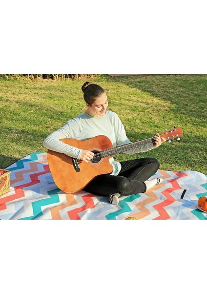 Picnic Blanket, 200 x 200 Cm, Outdoor Beach Blanket For Camping, Park, Yard, With Waterproo fiyatları