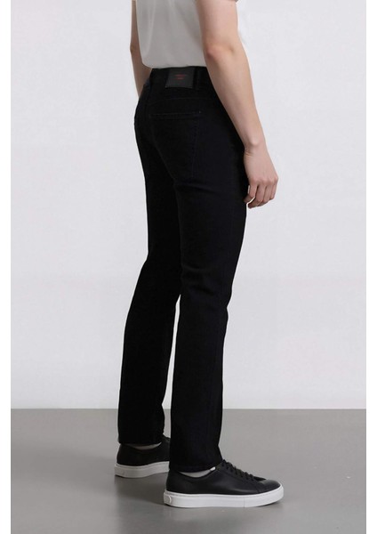 Sergio Regular Fit Normal Kalıp Normal Bel Boru Paça Siyah Jean Pantolon W6868AZ25SP