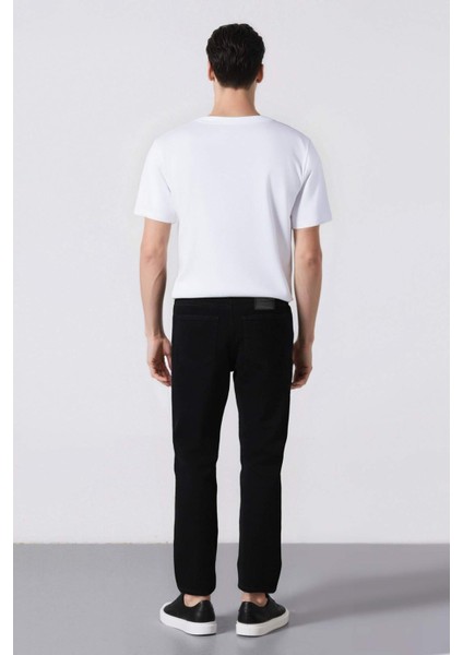Sergio Regular Fit Normal Kalıp Normal Bel Boru Paça Siyah Jean Pantolon W6868AZ25SP
