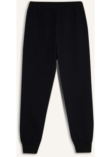 Erkek Çocuk 2'li Takım Baskılı Kapüşonlu Sweatshirt Eşofman Altı D4748A8NS