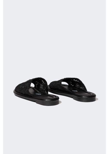 Kadın Düz Taban Tek Bantlı Terlik D5691AX24SM