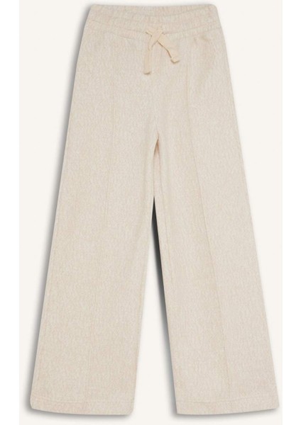 Kız Çocuk Wide Leg Geniş Bol Paça Beli Lastikli Eşofman Altı A9321A824WN