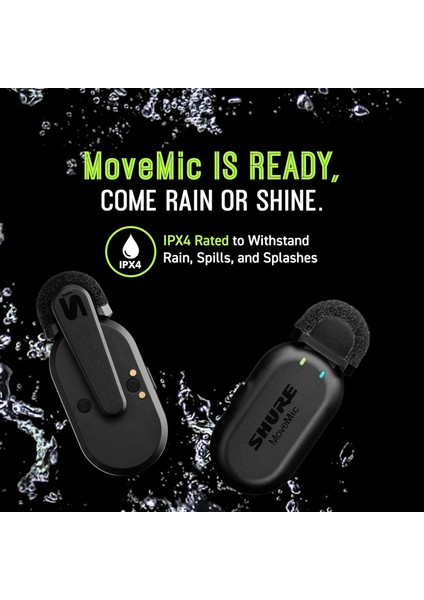 Movemic Two, Two Channel Direct To Phone Wireless Lavalier Microphone System, Portable, Premiu indirimleri