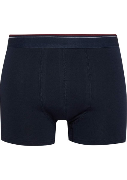 Regular Fit Kareli 3'lü Boxer D2315AX24AU