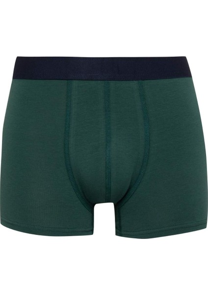 Erkek Regular Fit Desenli 3'lü Boxer D2333AX24WN