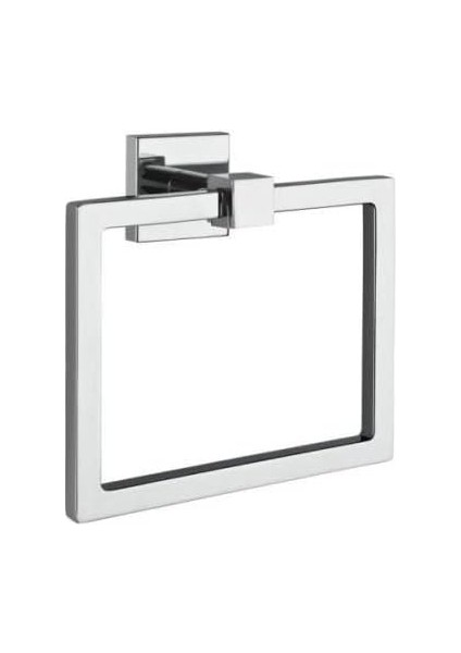 Q-Line A44994 Halka Havluluk, Krom